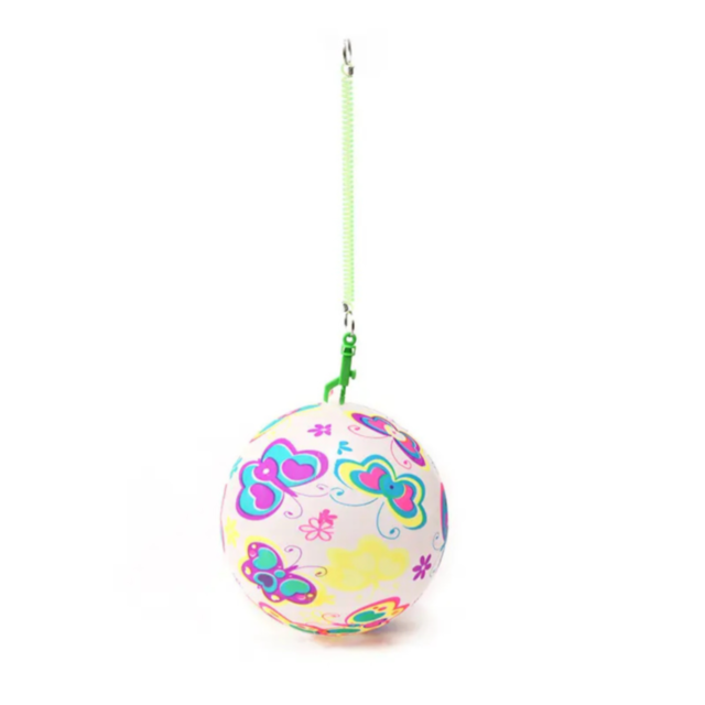 1buc. Minge Elastică cu Coardă – Jucărie Interactivă pentru Copii (culoare aleatorie)