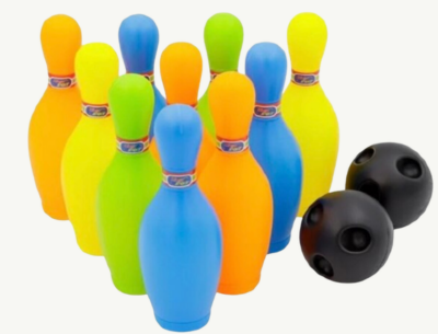 Set de Bowling pentru Copii cu 10 Popice și 2 Mingi - Distracție în Familie | image
