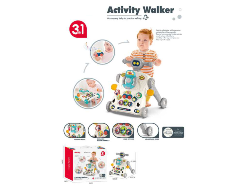 Premergător Interactiv 3 în 1 cu Activități și Sunete