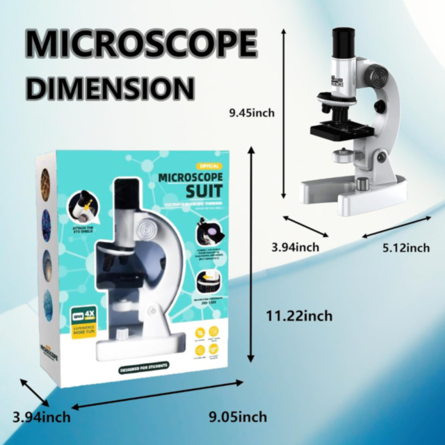 Microscop Optic cu Accesorii – Explorează Lumea Micro