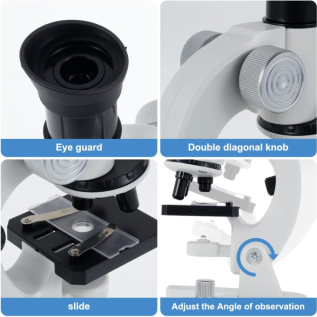 Microscop Optic cu Accesorii – Explorează Lumea Micro