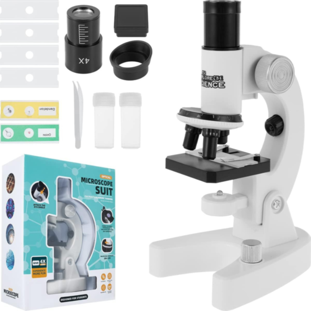 Microscop Optic cu Accesorii – Explorează Lumea Micro