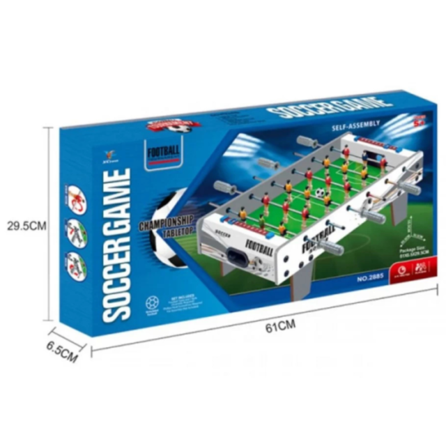 Masa de Fotbal pentru Copii – Joc de Masă Tip Foosball, Model Compact