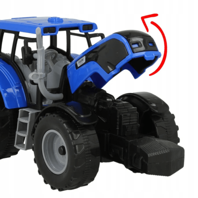 Tractor Fermă cu Remorcă Mare (culoare aleatorie)