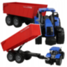 Tractor Fermă cu Remorcă Mare (culoare aleatorie)