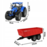 Tractor Fermă cu Remorcă Mare (culoare aleatorie)