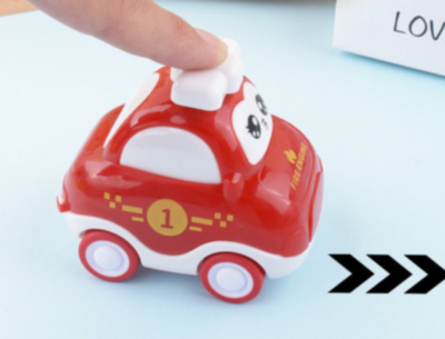 1buc. Mașinuță Cu Mecanism Apăsare Copii (culoare aleatorie) | image