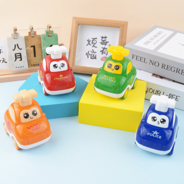 1buc. Mașinuță Cu Mecanism Apăsare Copii (culoare aleatorie)