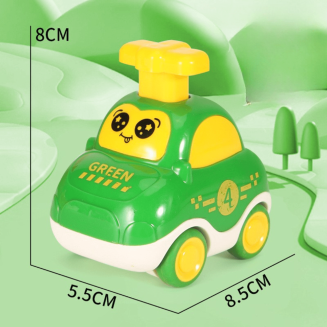 1buc. Mașinuță Cu Mecanism Apăsare Copii (culoare aleatorie)