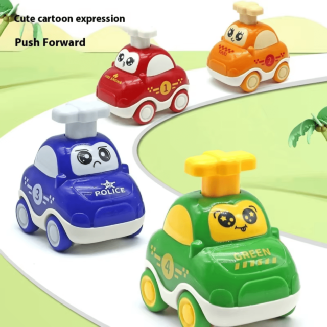 1buc. Mașinuță Cu Mecanism Apăsare Copii (culoare aleatorie)