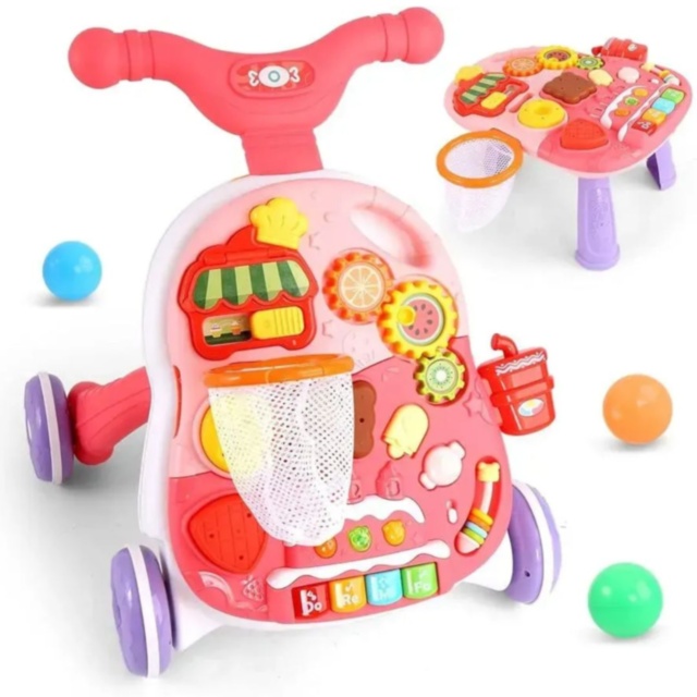 Premergător 2 în 1 cu Masă de Activități