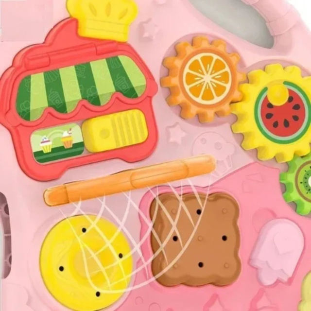 Premergător 2 în 1 cu Masă de Activități