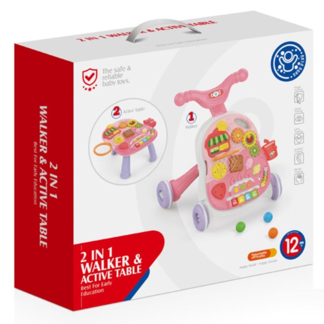 Premergător 2 în 1 cu Masă de Activități