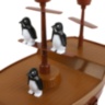 Joc de Echilibru Pirate Boat cu Pinguini, Dezvoltă Coordonarea și Răbdarea 