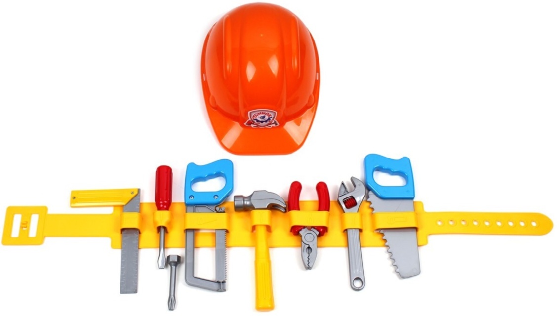 Set Unelte de Construcție cu Cască