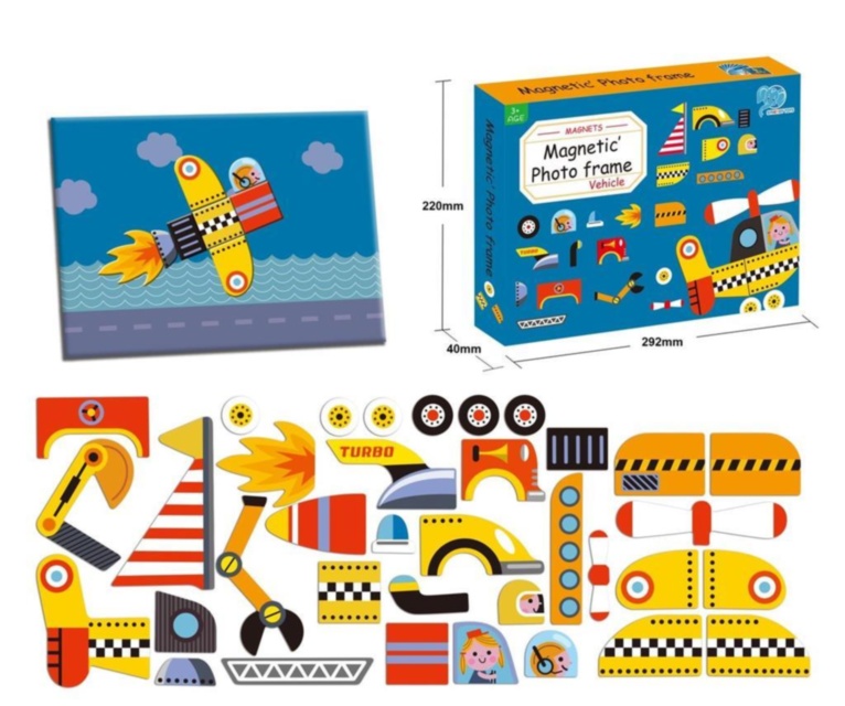 Joc Magnetic Vehicule, 30 detalii