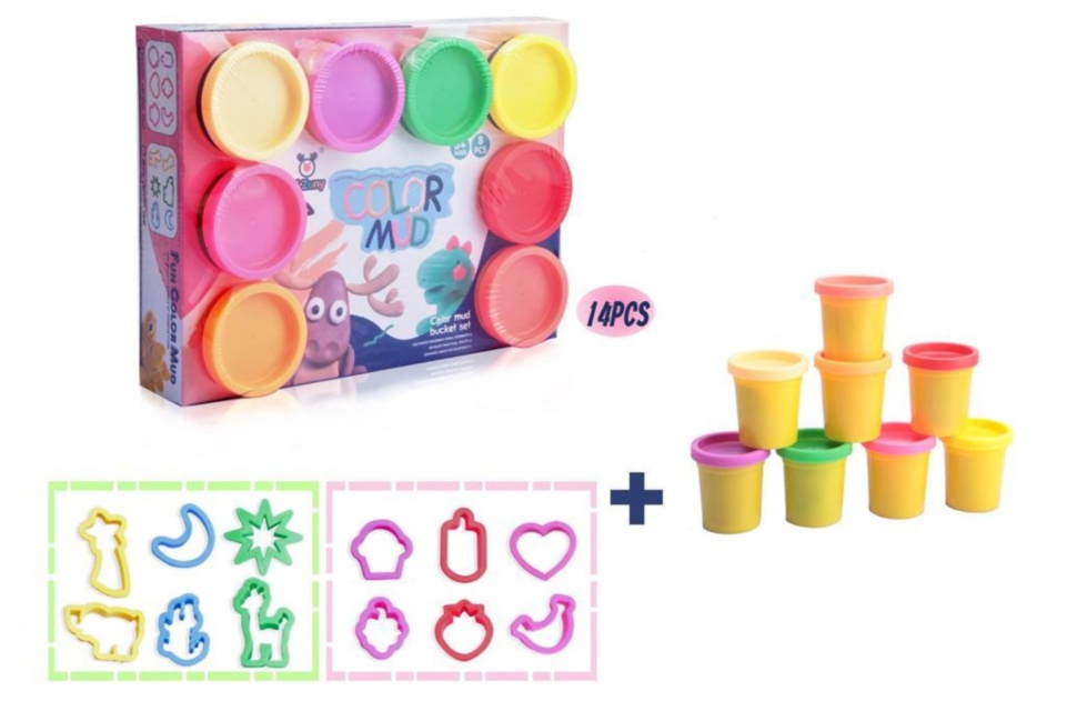 Set Plastilină cu 8 Culori