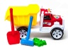 Camion cu Lopățica, Greblă și Formă de Nisip, 43cm