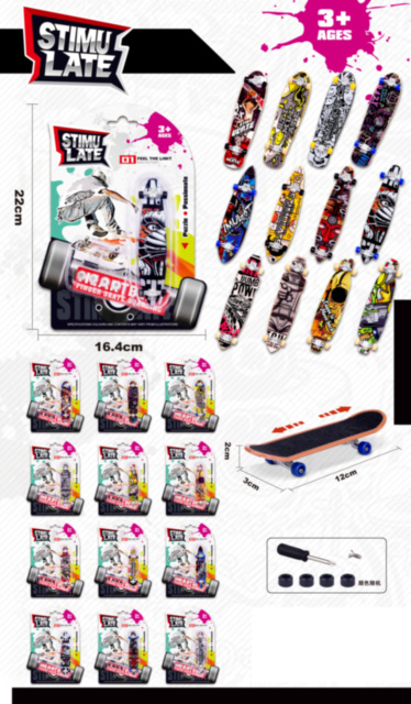 Finger Skateboard pentru Degete Tech Deck 