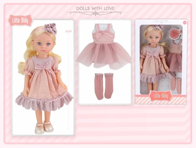 Păpușă Realistă din Vinil cu Set de Hăinuțe | image