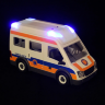 Ambulanță Medicală de Jucărie cu Echipaj și Accesorii