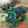 Camion Dinozaur cu Triceratops și Figurine Dino (model aleatoriu)