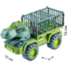 Camion Dinozaur cu Triceratops și Figurine Dino (model aleatoriu)