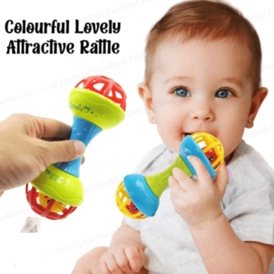 Zornăitoare Colorată pentru Bebeluși cu Bile Sunătoare  | image