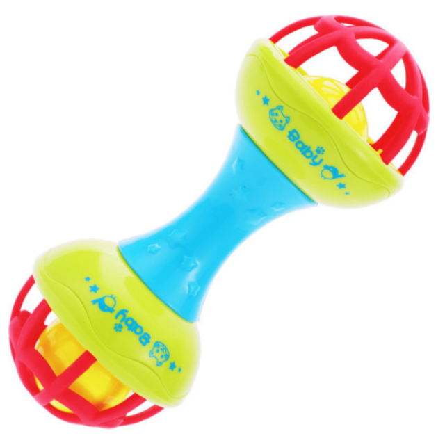 Zornăitoare Colorată pentru Bebeluși cu Bile Sunătoare 