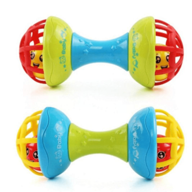 Zornăitoare Colorată pentru Bebeluși cu Bile Sunătoare 