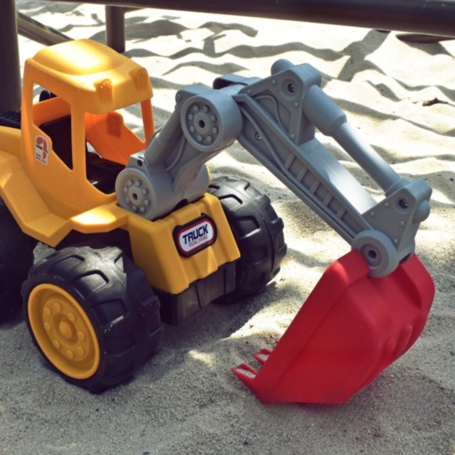 Excavator Mare cu Cupă Mobilă pentru Copii