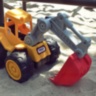 Excavator Mare cu Cupă Mobilă pentru Copii