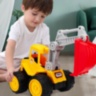 Excavator Mare cu Cupă Mobilă pentru Copii