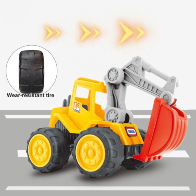 Excavator Mare cu Cupă Mobilă pentru Copii