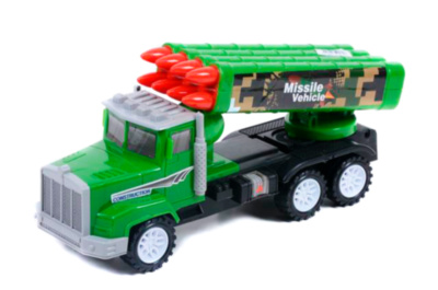 Camion Militar cu Lansator de Rachete și Mecanism de Fricțiune, 28cm | image
