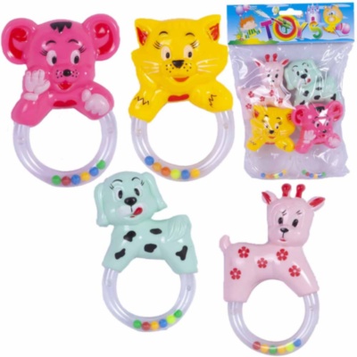 Set 4 Zornăitoare Multicolore | image