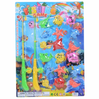 Joc de Pescuit Magnetic cu 2 Undițe | image