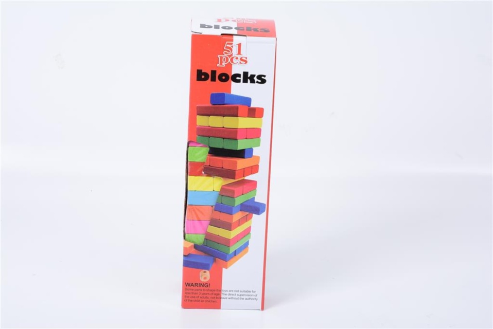 Jenga - Turnul Instabil cu 51 Blocuri