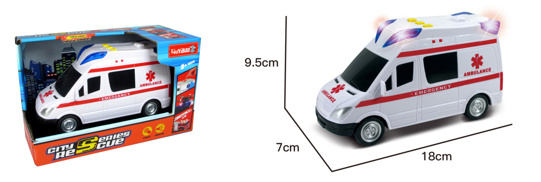 Ambulanța cu Sunete și Lumini