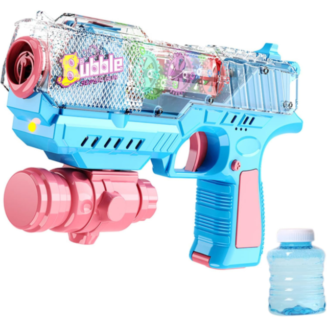 Pistol Electric cu Baloane cu Lumini – Distracție Colorată pentru Copii