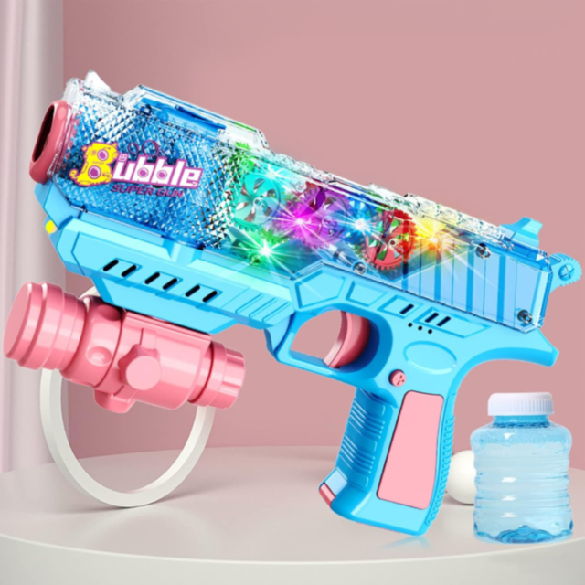 Pistol Electric cu Baloane cu Lumini – Distracție Colorată pentru Copii