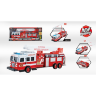 Mașină de pompieri cu scară extensibilă și efecte sonore și luminoase