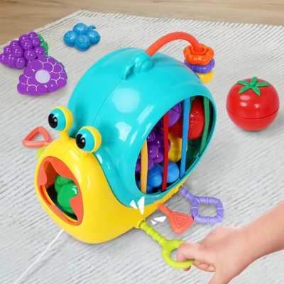 Melc Interactiv cu Fructe și Legume – Dezvoltare Sensorială pentru Copii | image