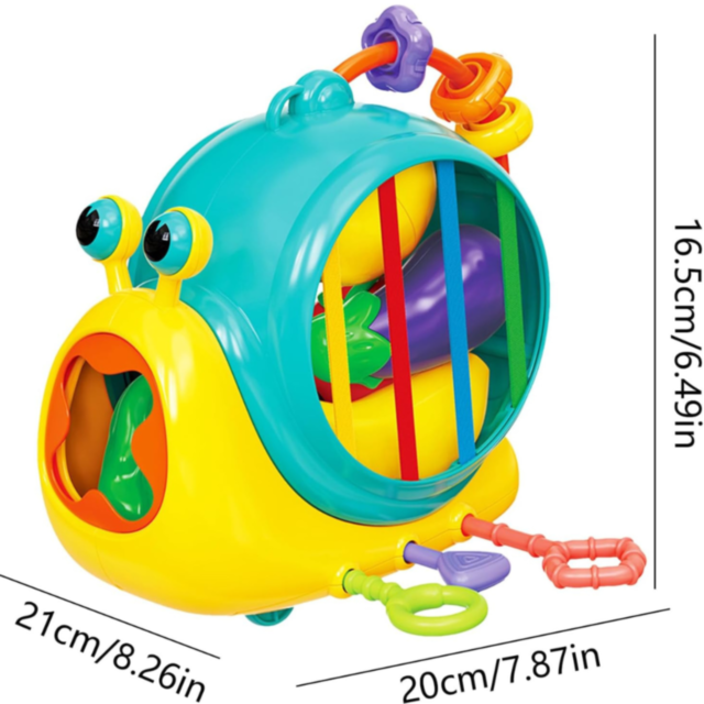 Melc Interactiv cu Fructe și Legume – Dezvoltare Sensorială pentru Copii