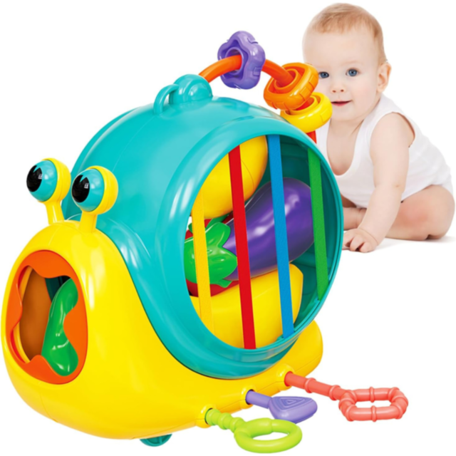 Melc Interactiv cu Fructe și Legume – Dezvoltare Sensorială pentru Copii