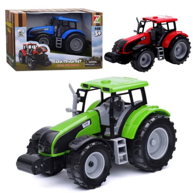 Tractor Fermă Inerțial cu Capotă Rabatabilă (culoare aleatorie)