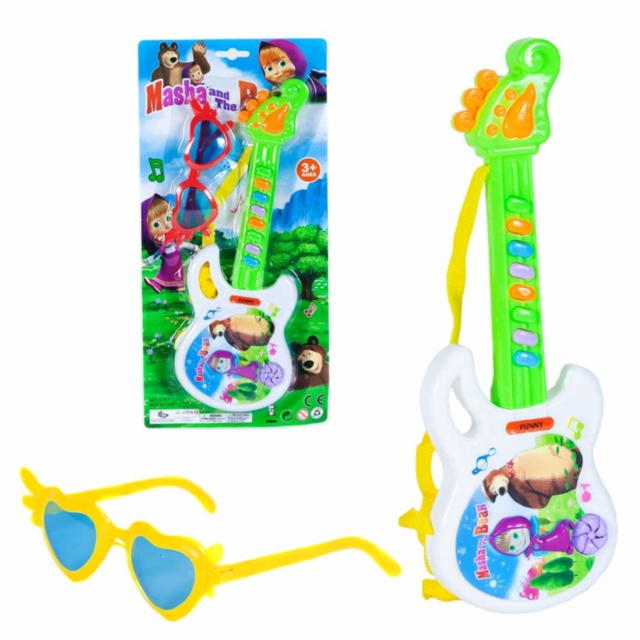 Chitară Electronică Interactivă cu Lumini și Sunete