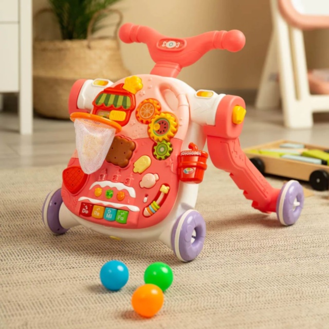 Premergător 4 în 1 cu Masă de Activități