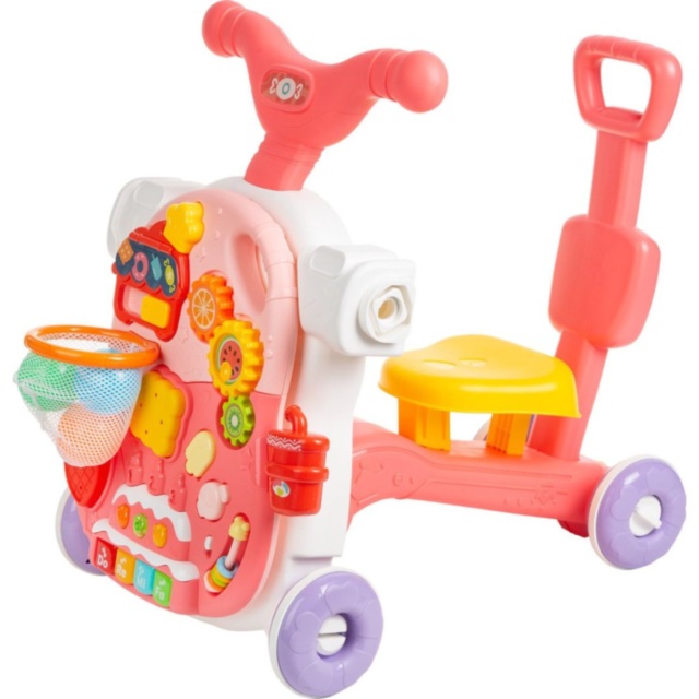 Premergător 4 în 1 cu Masă de Activități