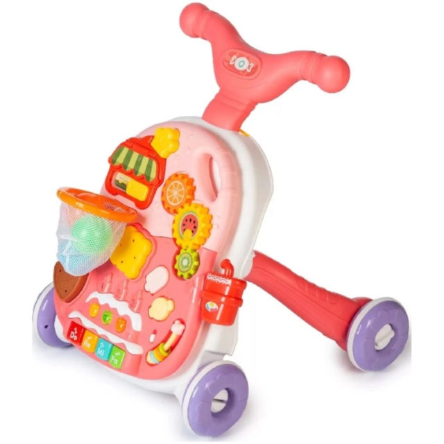 Premergător 4 în 1 cu Masă de Activități